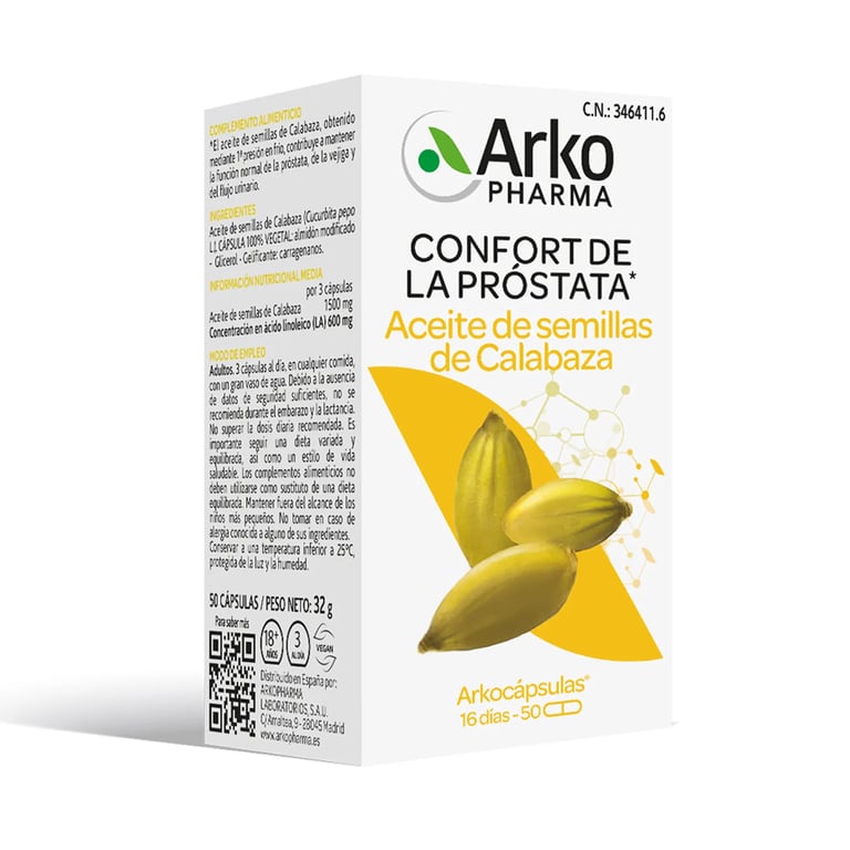 Kürbiskernöl Kapseln - Prostata