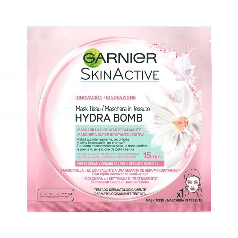 Skin Active Hydrabomb Masque Facial Hydratant Apaisant