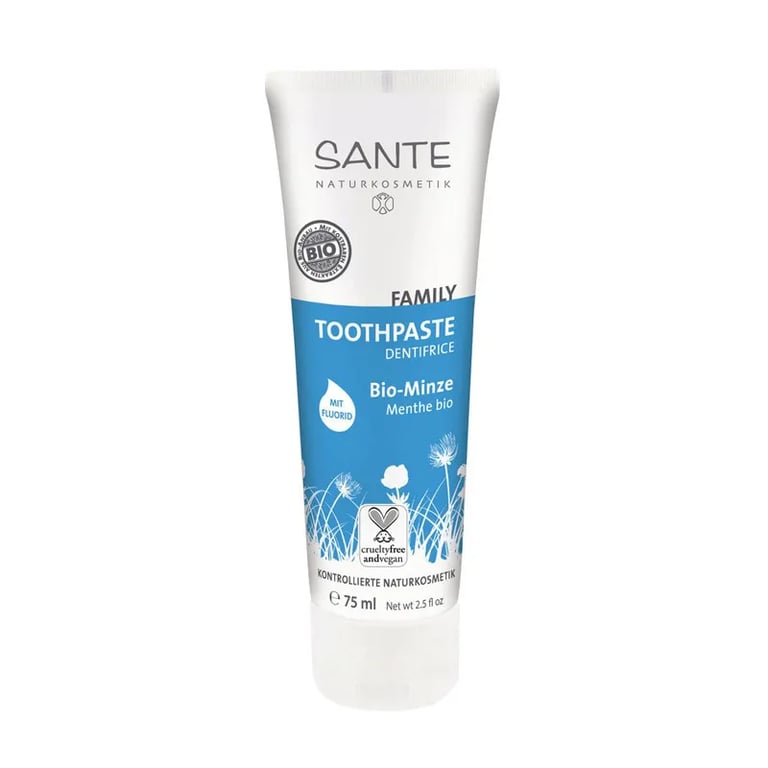DENTIFRICE MENTHE AU FLUOR BIO