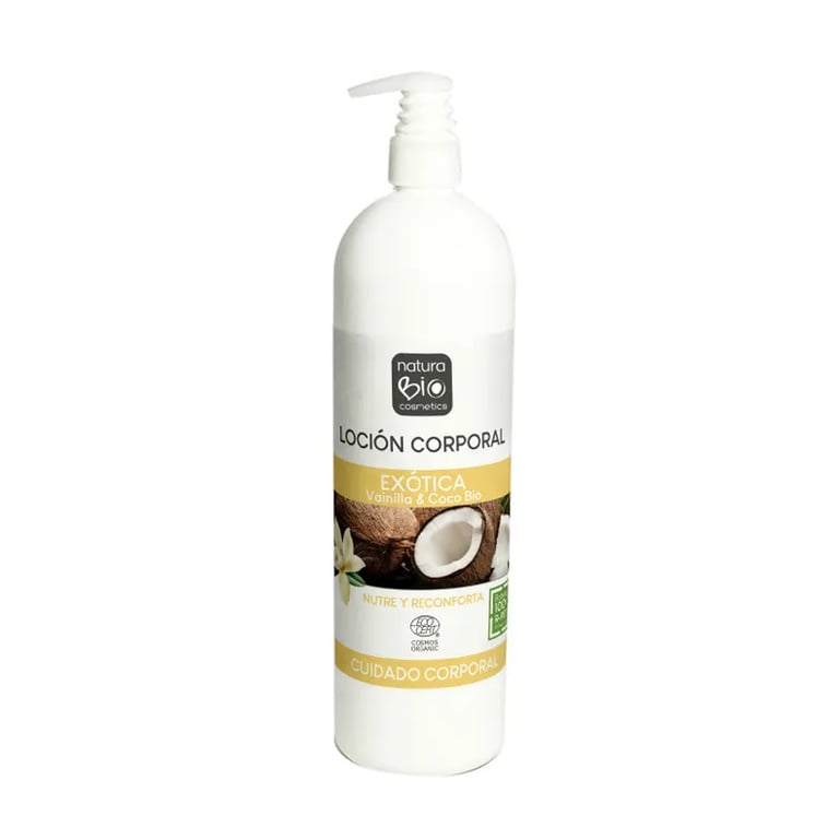Lotion Pour Le Corps Exotique Vanille Et Noix De Coco Bio