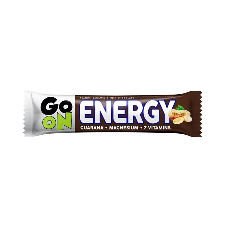 Go On Energy Bar Peanut Caramel Milk Chocolate