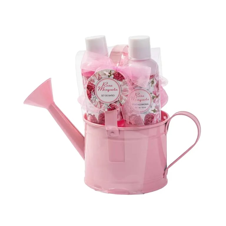 Set De Baño Rosa Mosqueta