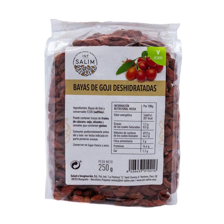 Getrocknete Bio-Goji-Beeren