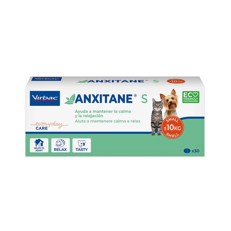 Anxitane S Relajante Natural para Perros y Gatos