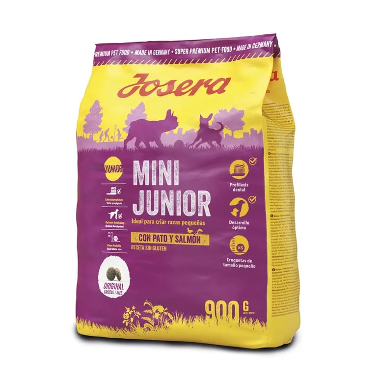 Perro Minijunior Con Pato Y Salmón