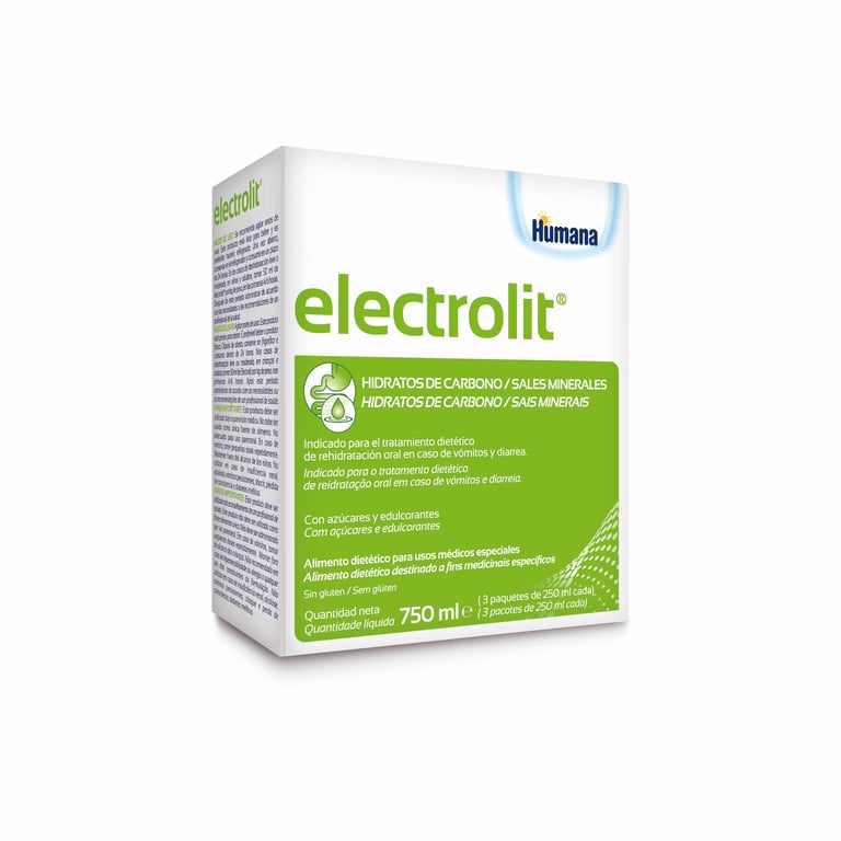 Electrolit 250 ml 3 Unds da Humana