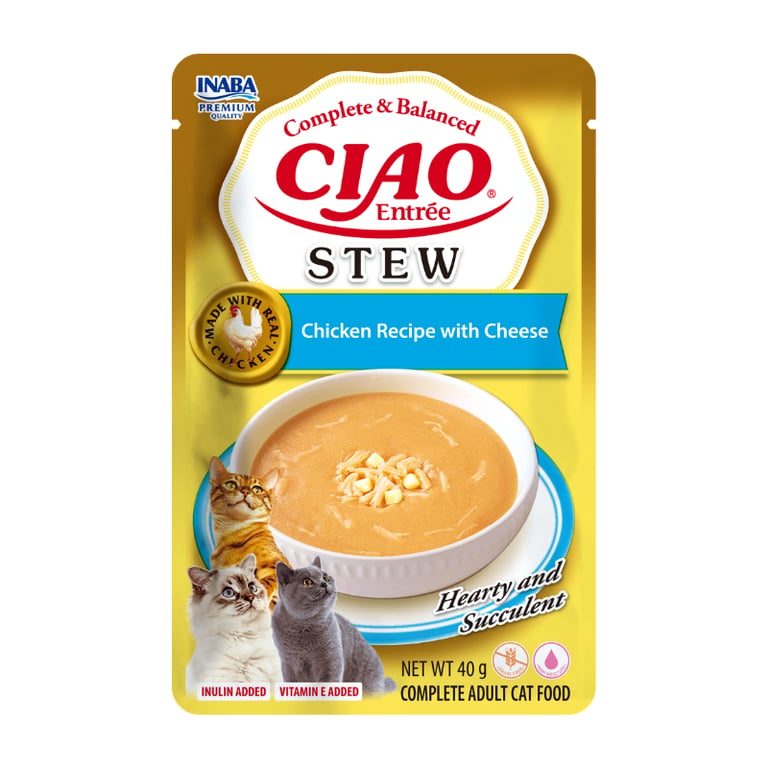 Cat Entrée Stew Hühnchen-Käse