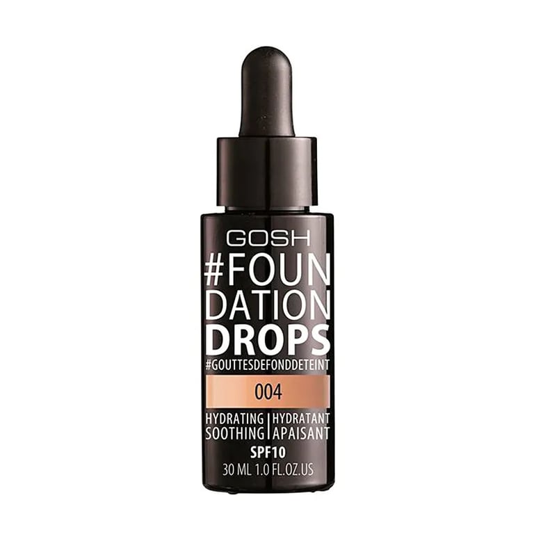 FOUNDATION DROPS hydrating SPF10 #004-natural