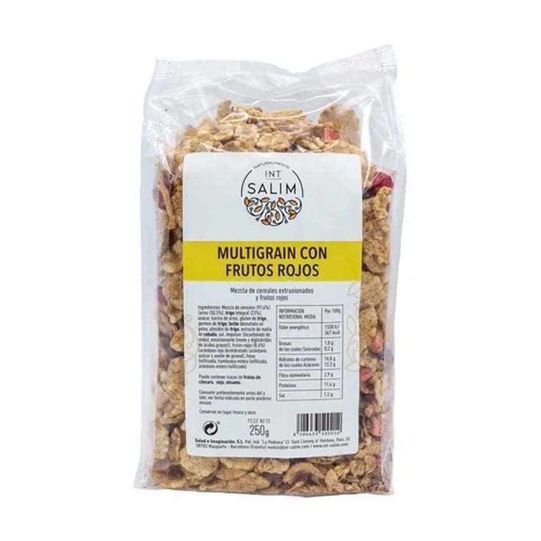 Muesli Multigrain Mit Roten Beeren