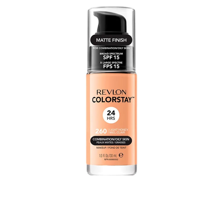 Colorstay Combination/Oily Skin #260-Light Honey