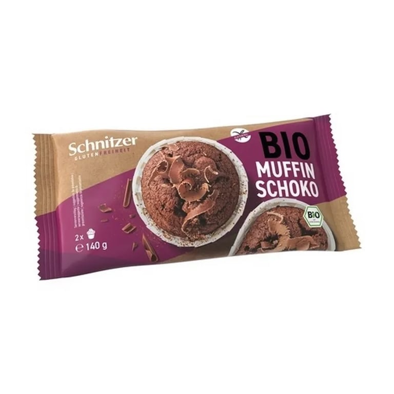 Muffins Chocolate Negro Sin Gluten Bio