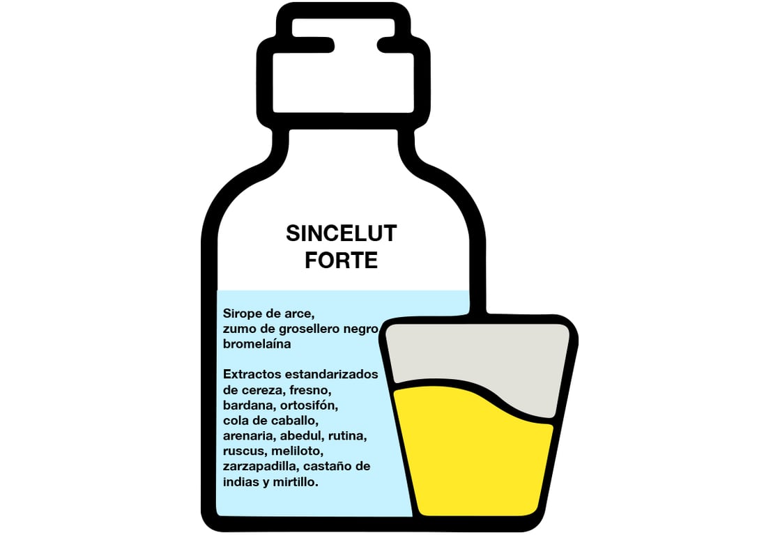 Sincelut Forte 20 viales de 10 ml