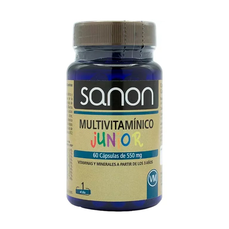 Sanon Multivitamí­nico Junior 550 mg