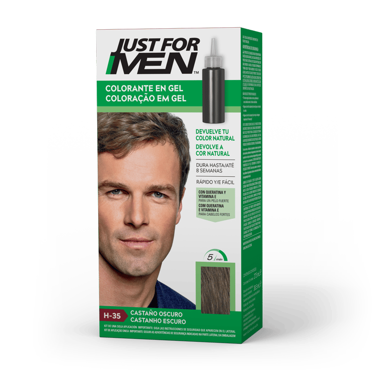 Just For Men Gel Colorant Châtain H-35 30 ml de Just For Men