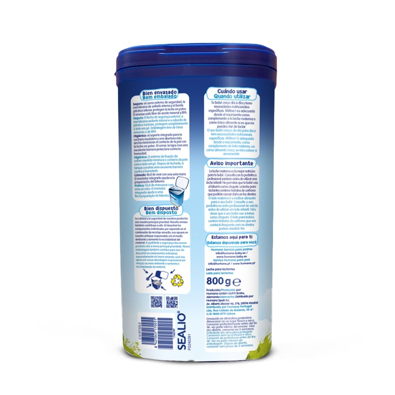 Miltina 1 Lait Infantile 800g de Miltina