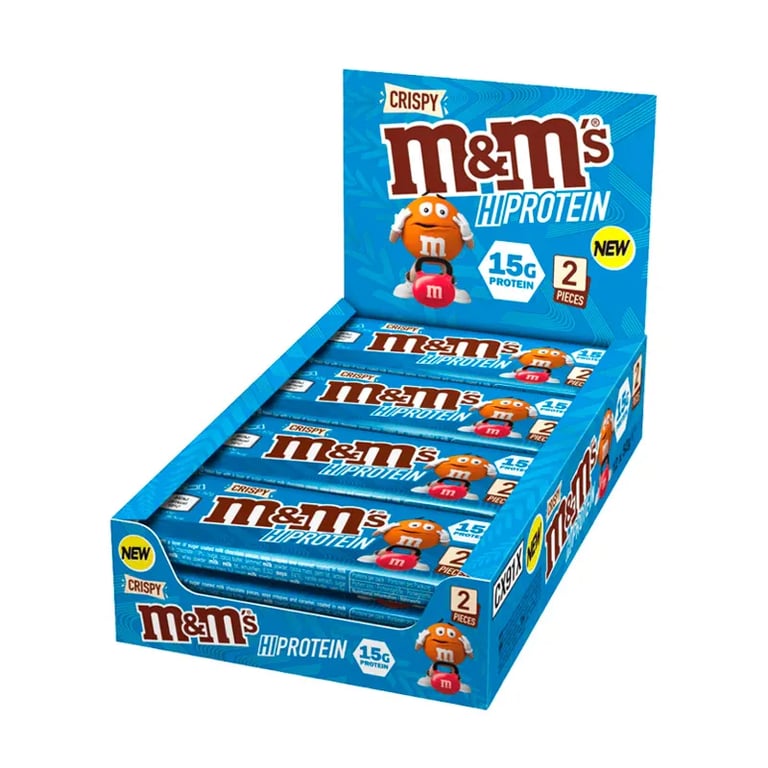 M&M Hi Protein Bar Crispy
