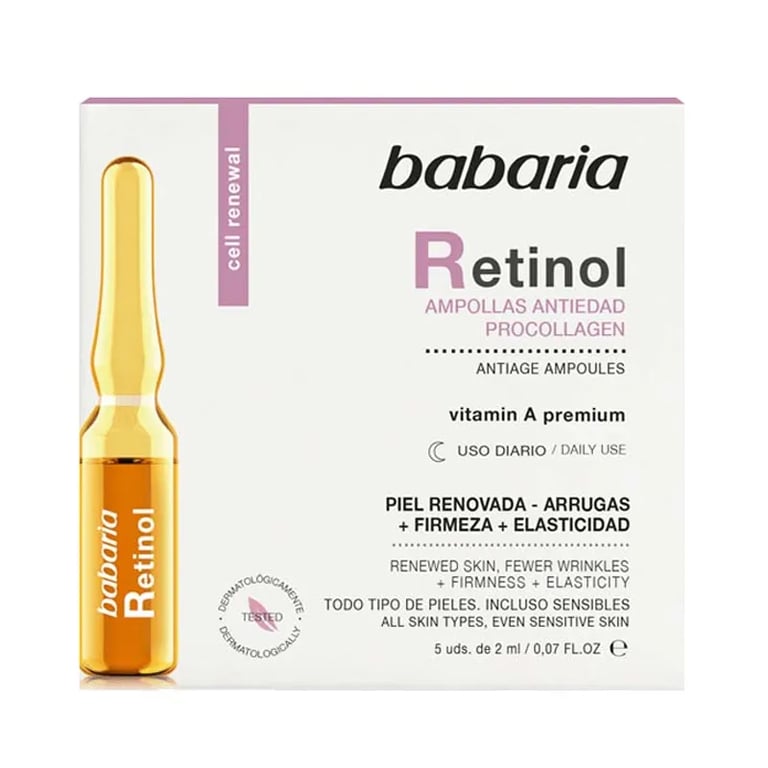 Retinol Ampollas Antiedad
