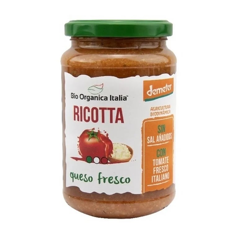 Sauce De Tomate Ricotta Bio