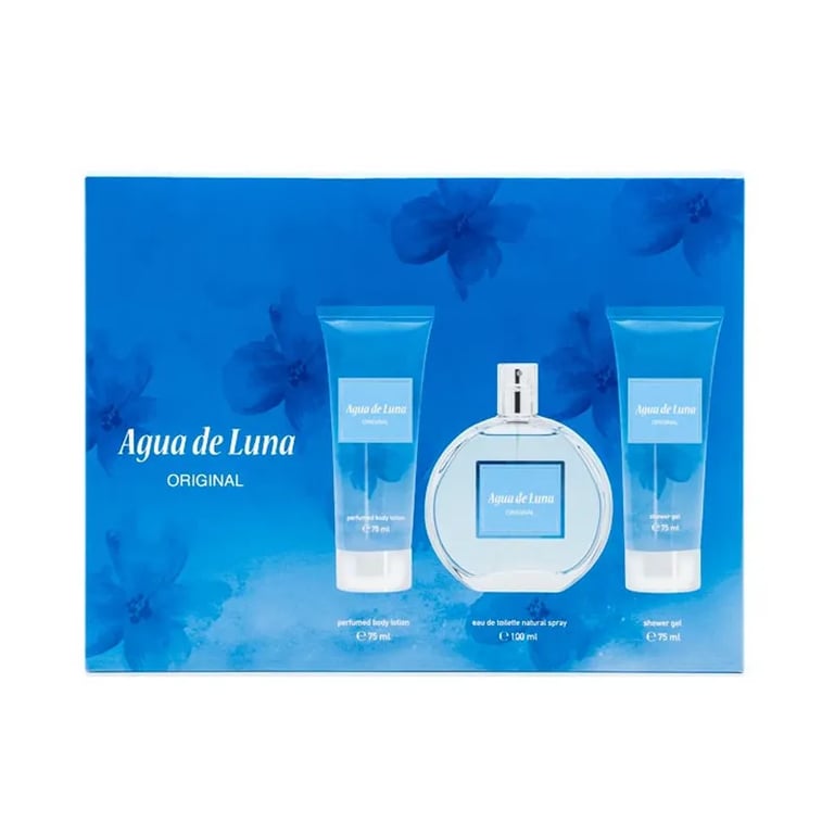 Agua De Luna EDT 100 ml + Body Lotion + Shower Gel
