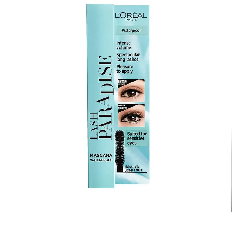 PARADISE EXTATIC intense volume mascara waterproof #01-black von L'Oreal Make Up