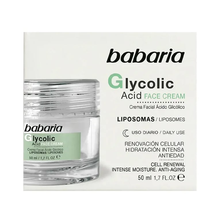 Glycolic Acid Crema Facial Renovación Celular