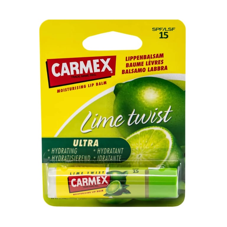 Carmex Lime Twist Baume à Lèvres Stick SPF15