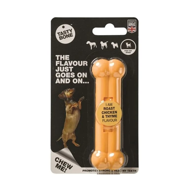 Bot van Nylon Twin Pack Geroosterde kip Tijm Puppy