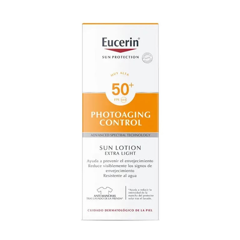 EUCERIN SUN LOCIÓN PHOTOAGING CONTROL SPF50+