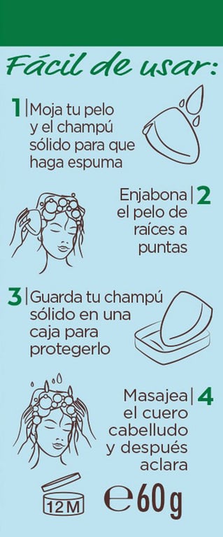 Original Remedies Shampooing Solide Noix de Coco et Aloe Vera 60g de Garnier