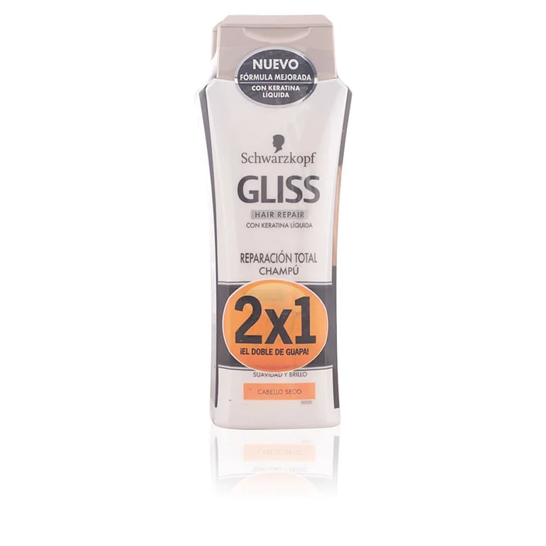Gliss Reparador Total Shampoo Lote