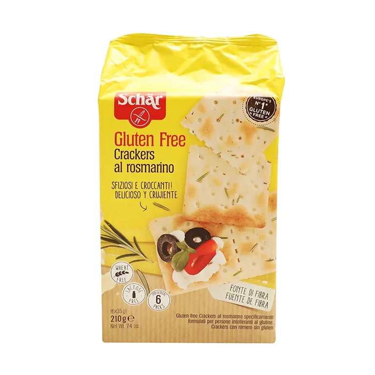 Crackers Al Rosmarino Senza Glutine