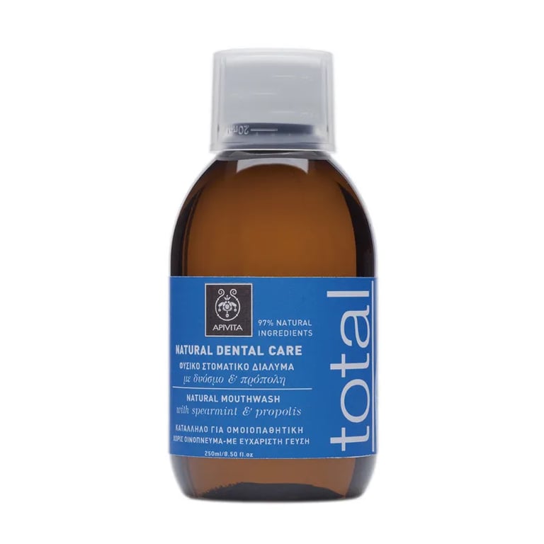 ENJUAGUE BUCAL NATURAL CON HIERBABUENA & PROPÓLEO