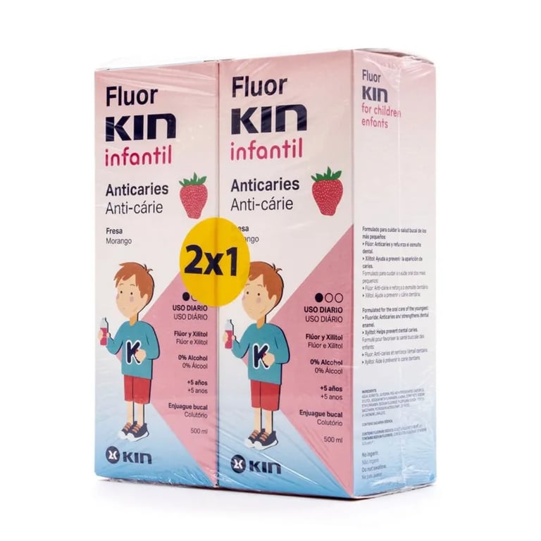 Fluor Kin Bambini Collutorio