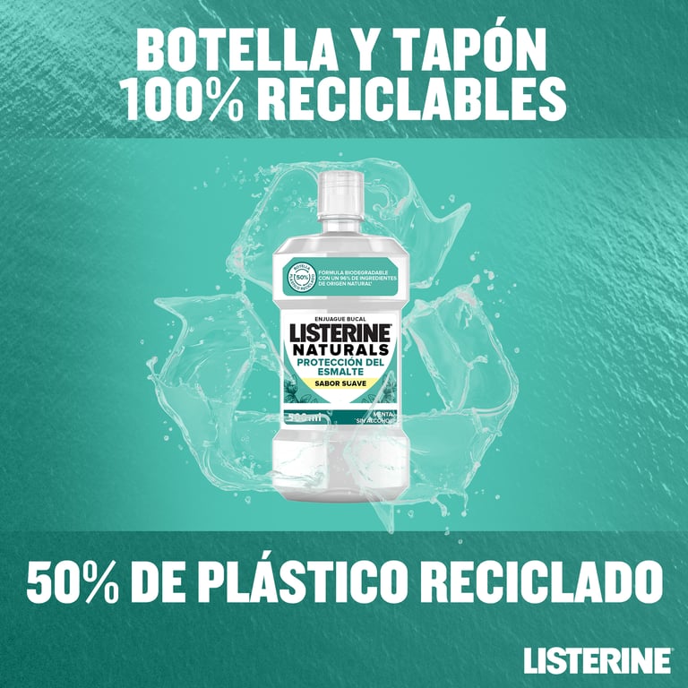 Collutorio Naturals Protezione Smalto 500 ml di Listerine