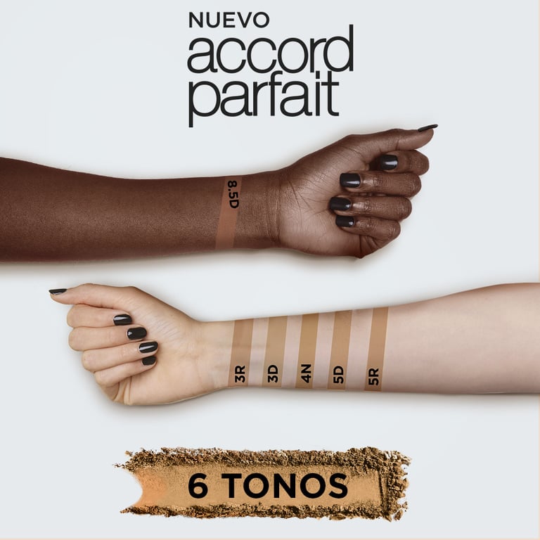 Accord Parfait Poudre Fluidifiante Acide Hyaluronique #8.5D de L'Oreal Paris