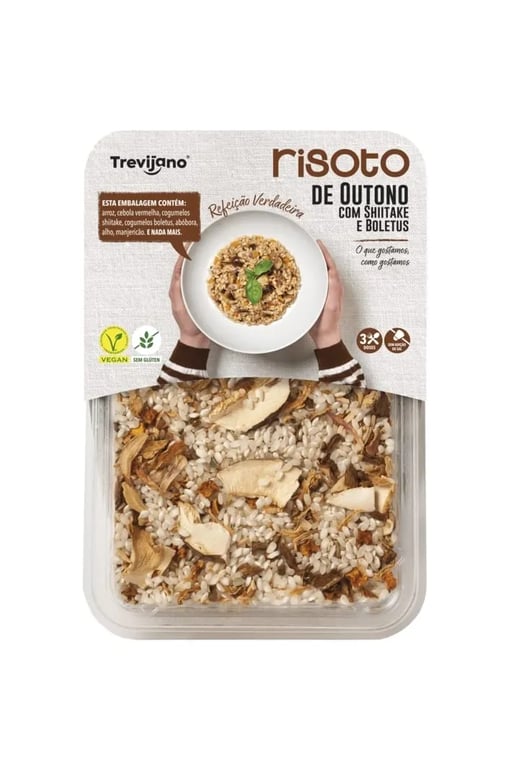 Risotto De Shiitake y Boletus Sin Gluten
