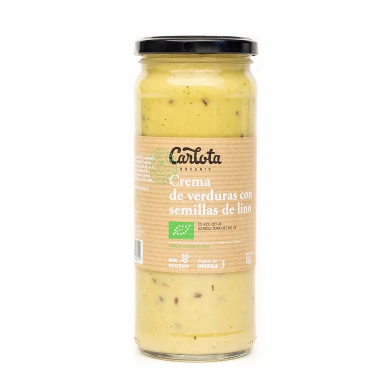 Crema Di Verdure Con Semi Di Lino