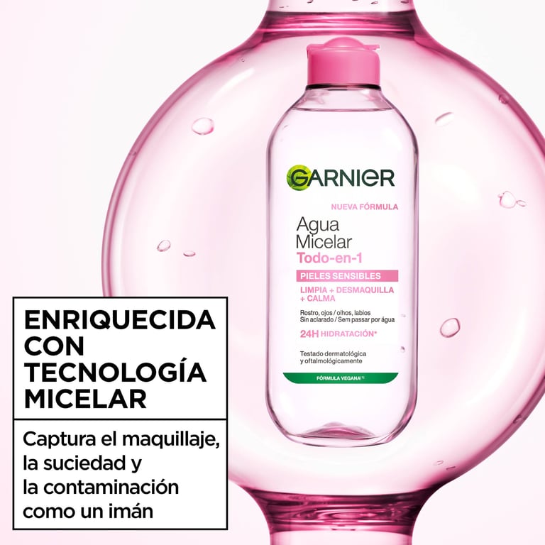 Skin Naturals Eau Micellaire Tout-en-un 400 ml de Garnier