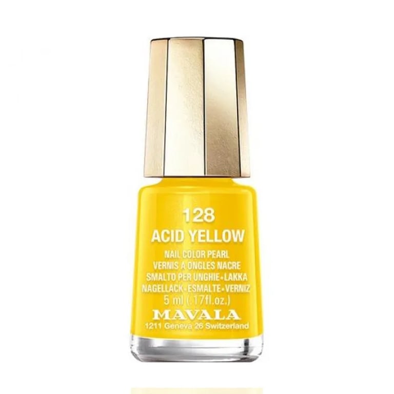 Nail Color #128-Acid Yellow