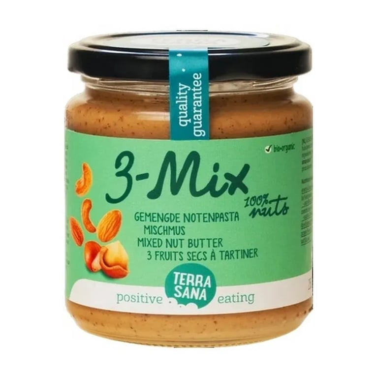 3-Mix Crème De Fruits Secs Sans Cacahuète