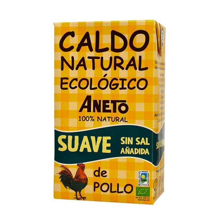 Bouillon Naturel Au Poulet Léger Bio