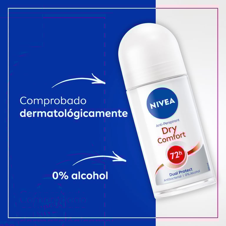 Deodorant Roll-On Dry Comfort 50 ml von Nivea