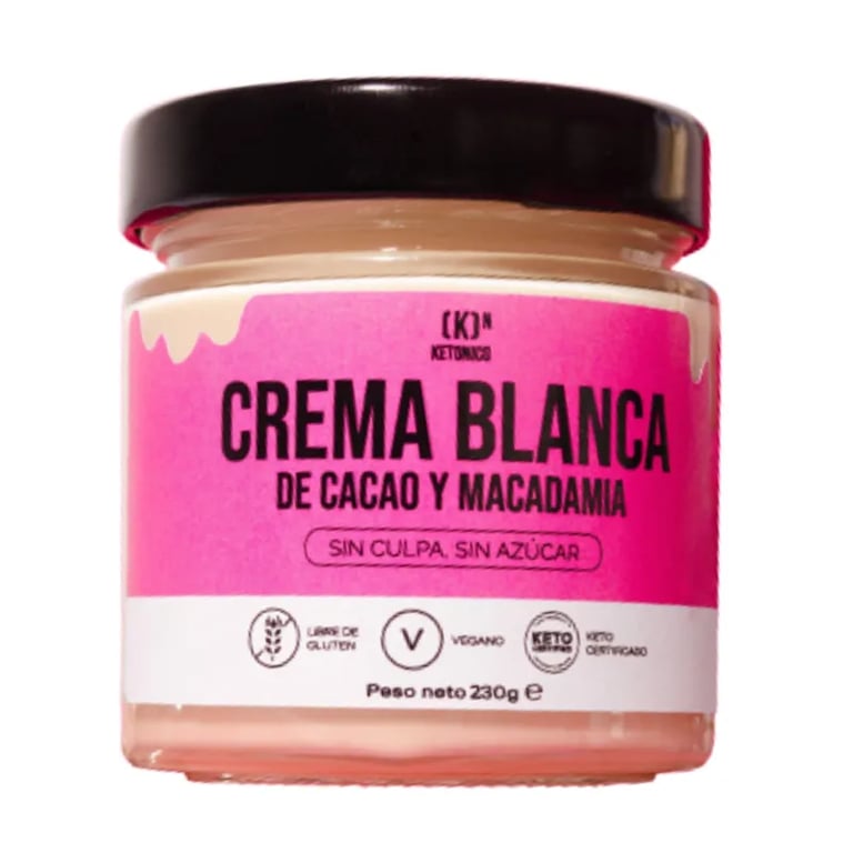 Crema Blanca Con Macadamia