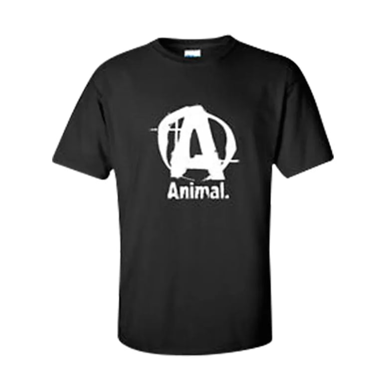 CAMISETA ANIMAL NEGRA