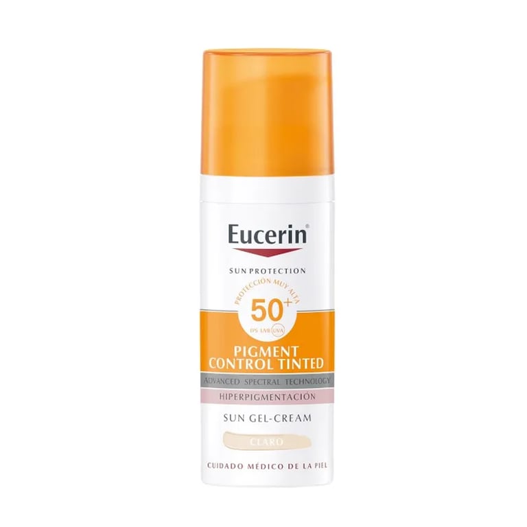 Eucerin Sun Gel Creme Pigment Control Tinted SPF50+ #Hell
