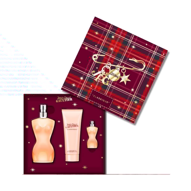 Classique Set EDT 100 ml + EDT 10 ml + Body Lotion 75 ml de Jean Paul Gaultier