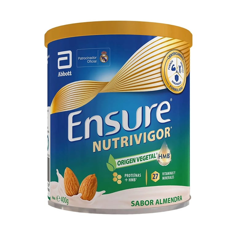 Ensure Nutrivigor Origen Vegetal Almendra