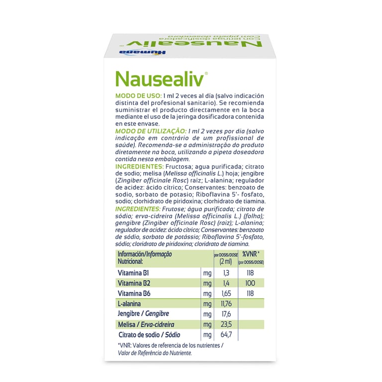 Nausealiv 30 ml de Humana