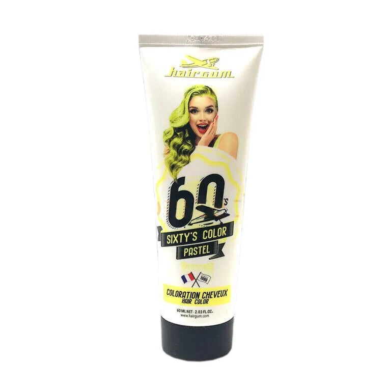 Sixty's Color Hair Color #Yellow Sunrise