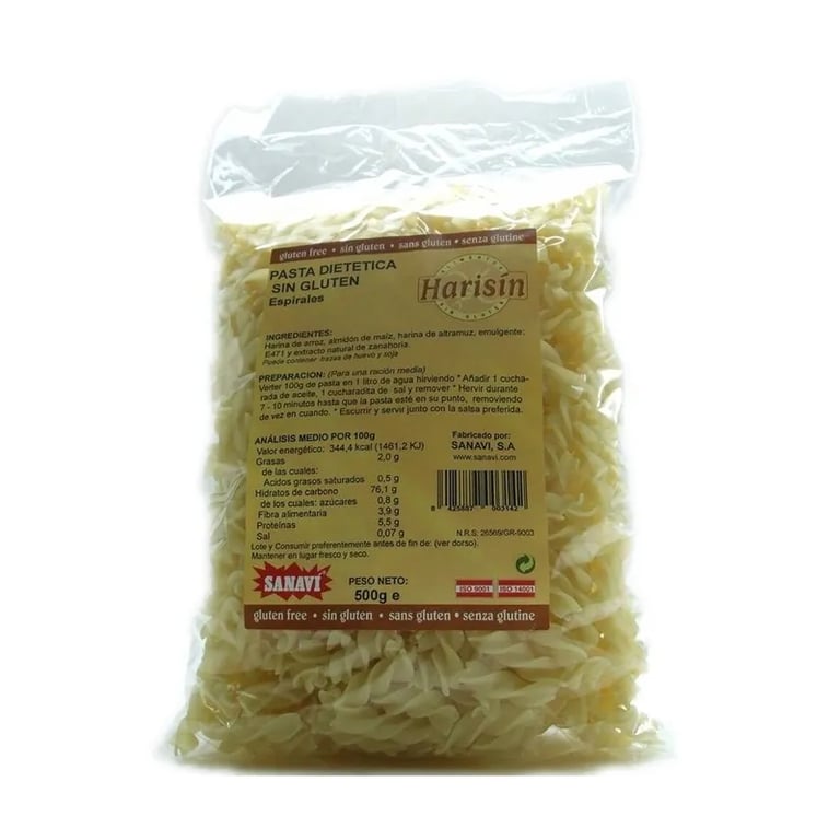 Fusillis Sans Gluten